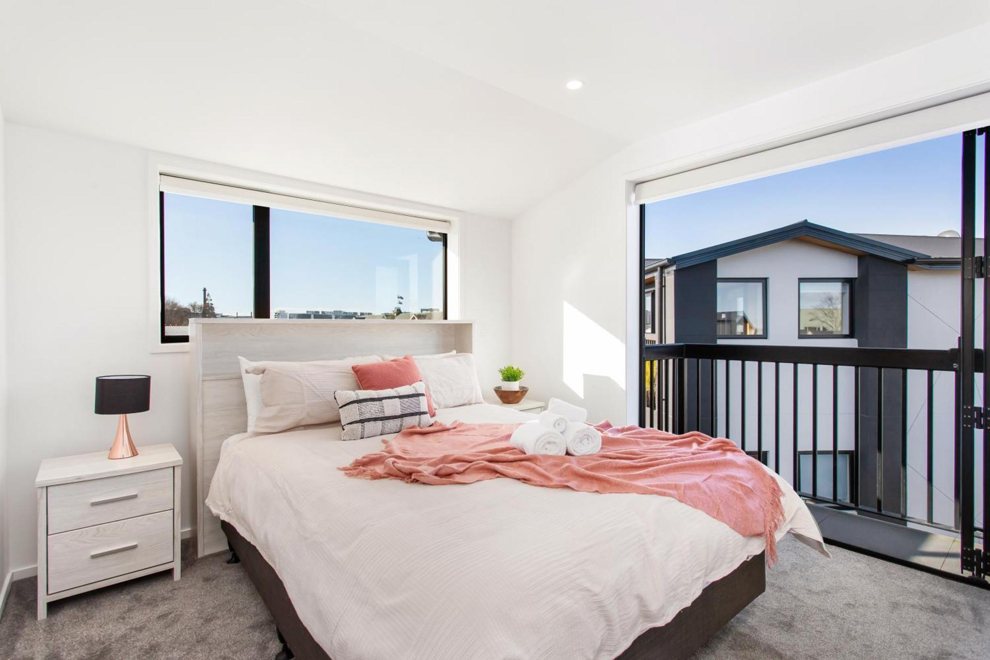 Penthouse Apartment Scenic Views-Spacious 2Br Christchurch Exteriér fotografie