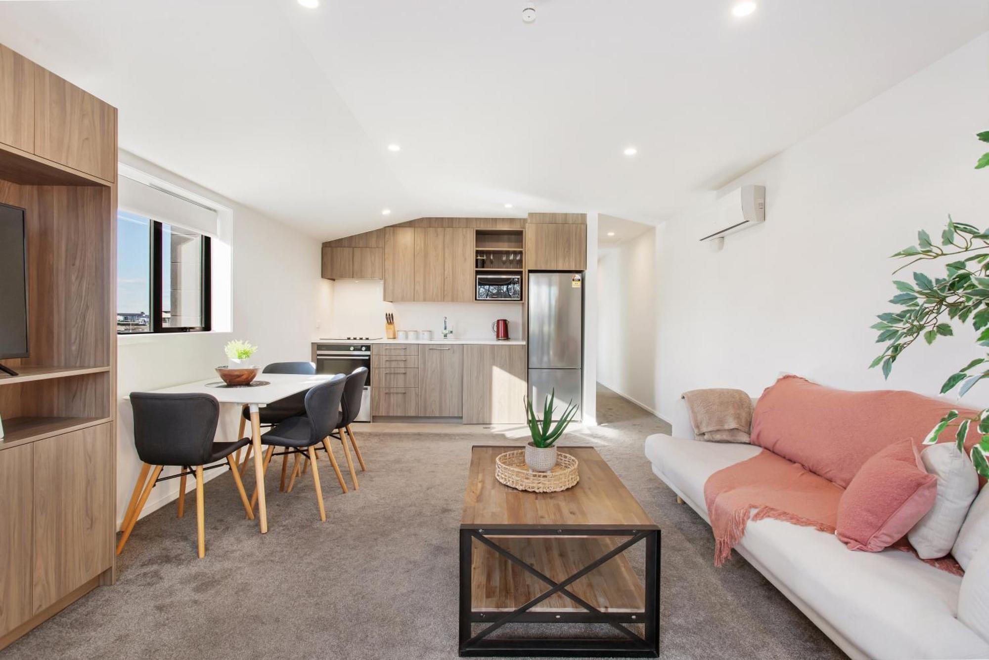 Penthouse Apartment Scenic Views-Spacious 2Br Christchurch Exteriér fotografie