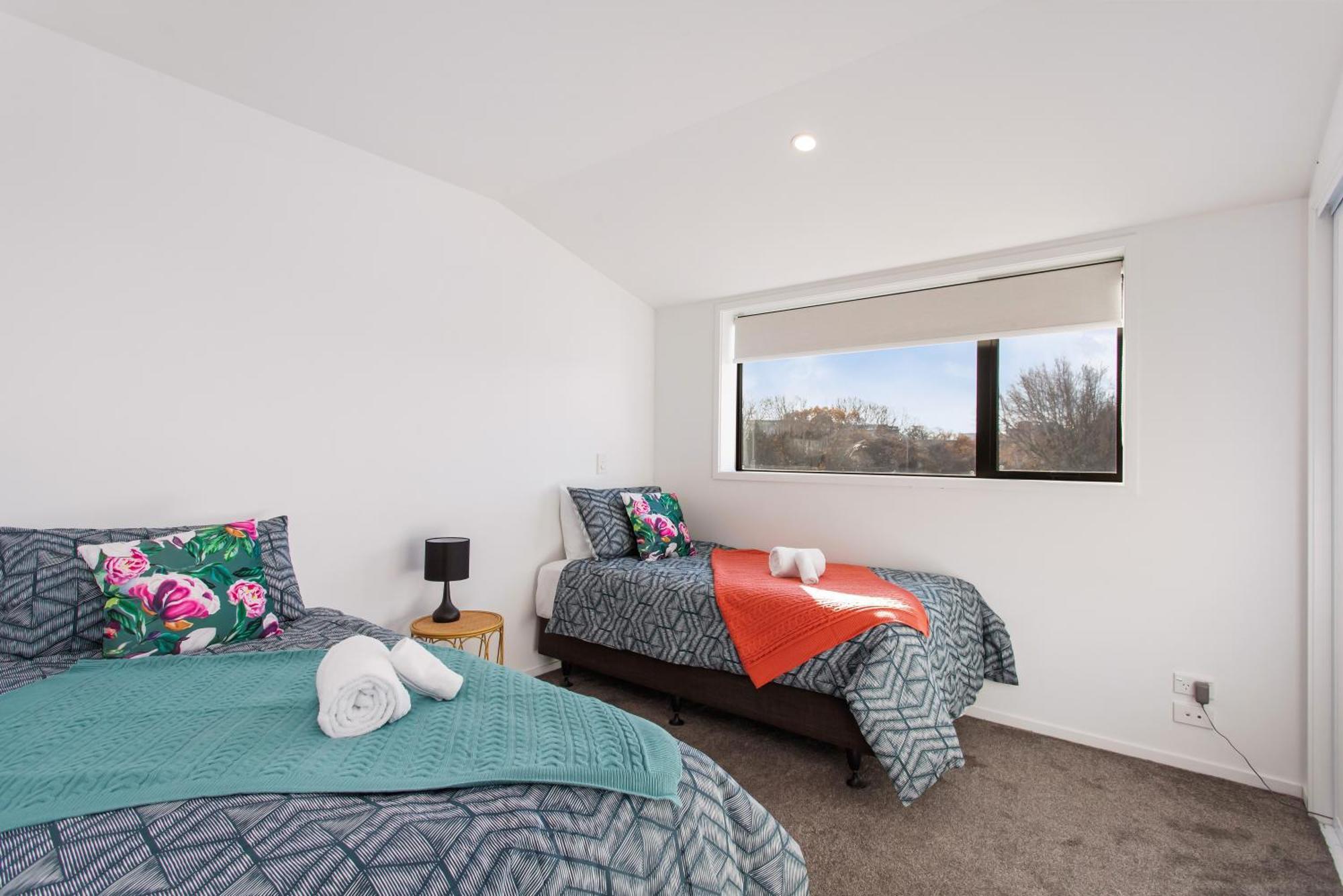 Penthouse Apartment Scenic Views-Spacious 2Br Christchurch Exteriér fotografie